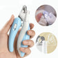Pet Nail Clippers Dog Nail Clippers Cat Nail Clippers LED Electric Nail Grinder Pet Supplies LED Light Pet Nail Clippers Meifu Market
