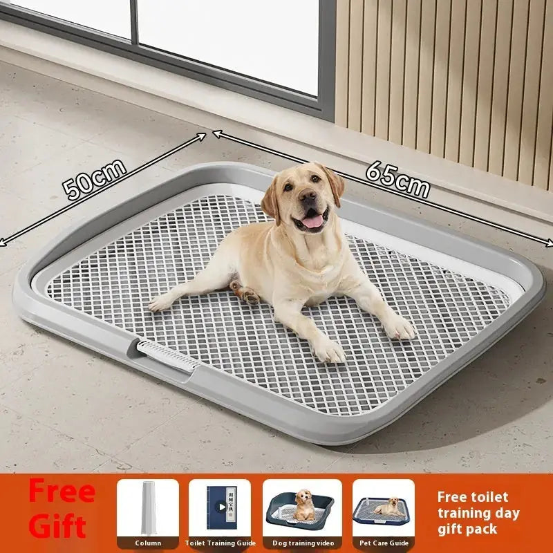 Household Oversized Anti-stepping Shit Flat Dog Toilet Meifu Market