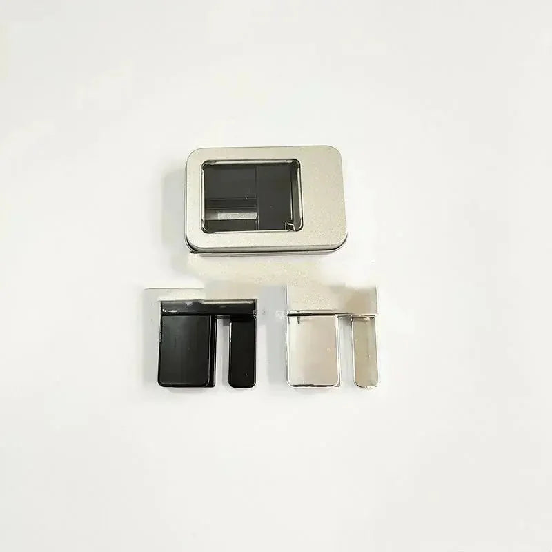 adjustable belt buckle | stainless steel belt clip | heavy-duty waist tightener | ultrasonic cleaning