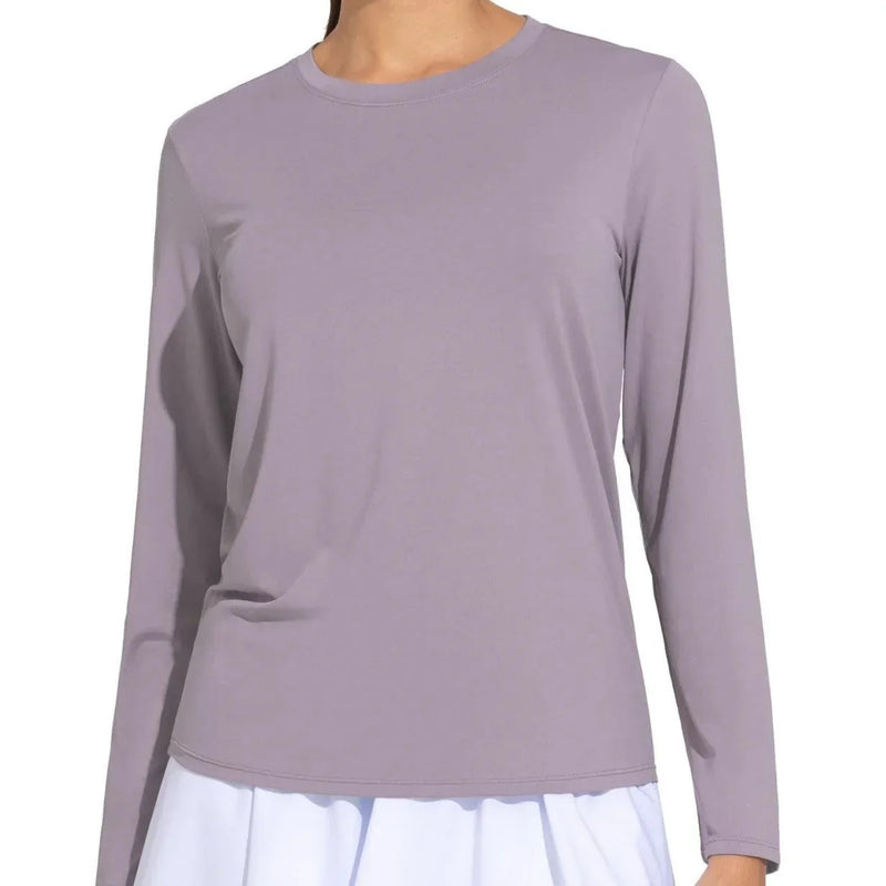 moisture-wicking fabric | lightweight running top | breathable long sleeve shirt | ultrasonic cleaning