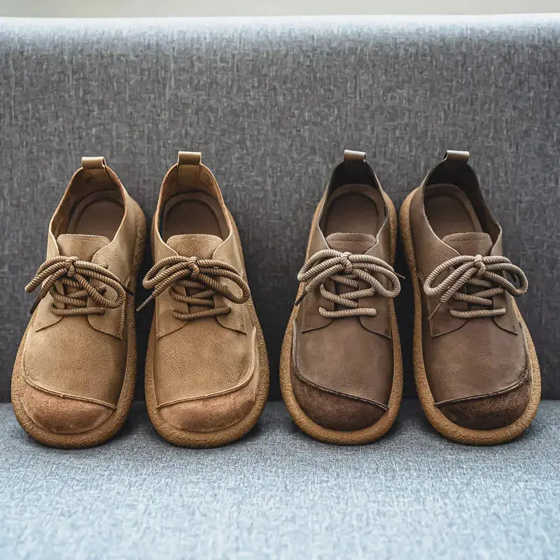 Outdoor Lightweight Men's Retro Low-cut Workwear British Style Shoes Meifu Market