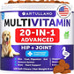 Dog Multivitamin Chewable With Glucosamine 20 In 1 Dog Vitamins And Supplements Senior & Puppy Multivitamin For Dogs Pet Joint Support Health Immunity Mobility Gut Skin 120 Chews Meifu Market