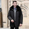 waterproof shell construction | thermal detachable liner | mid-length mens coat | energy saving