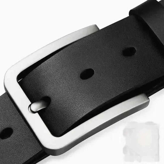 genuine cowhide leather belt | 15 inch wide mens belt | brass pin buckle belt | energy saving