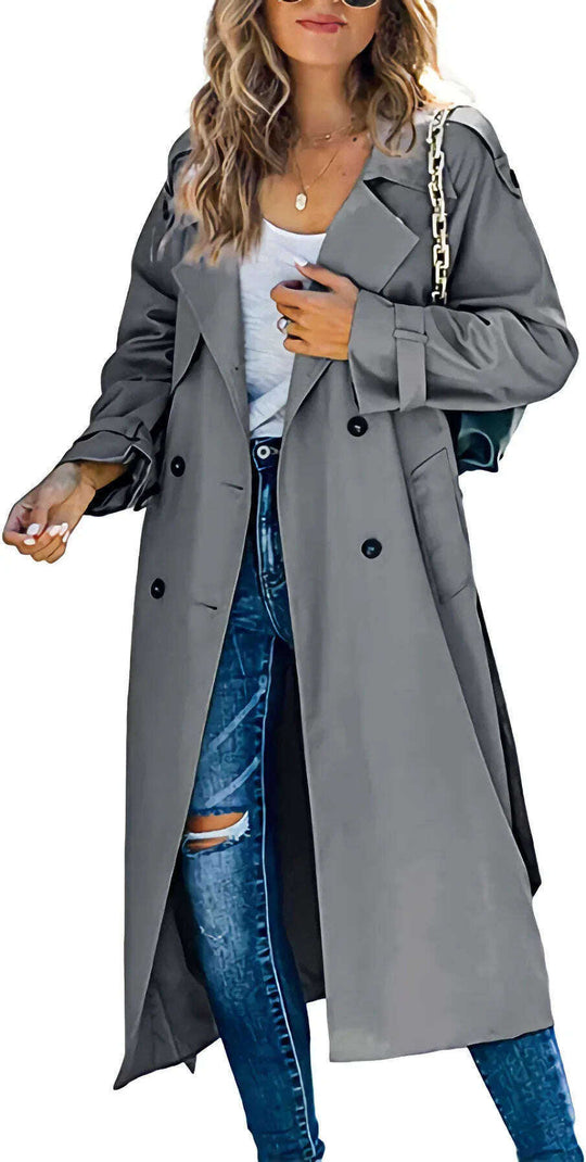 Women's Fashion Casual Solid Color Windbreaker Jacket Meifu Market