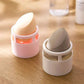 cosmetics organizer stand | egg-shaped makeup storage | acrylic beauty display | energy saving