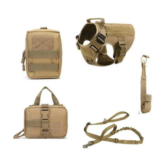 Tactical Dog Harness Pet German Shepherd K9 Training Vest Dog Harness And Leash Set For All Breeds Dogs Meifu Market
