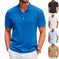 stretch-cotton polo shirt | breathable fabric short sleeve | moisture-wicking mens t-shirt | energy saving