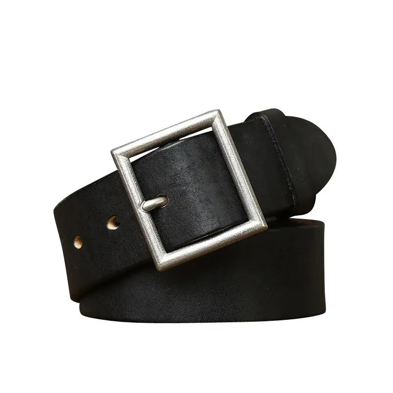Handmade First Layer Pure Cattlehide Belt For Men meifu market