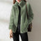 double-faced fleece fabric | high neck sweater women | warm cardigan for women | energy saving