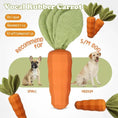 Rubber Carrot Dog Toy For Chewing Dogs, For Training And Cleaning, Durable Interactive Toy For Puppies And Medium-sized Dogs Meifu Market