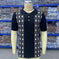 Flocked Jacquard Polo – Slim Fit Textured Shirt for Smart Casual