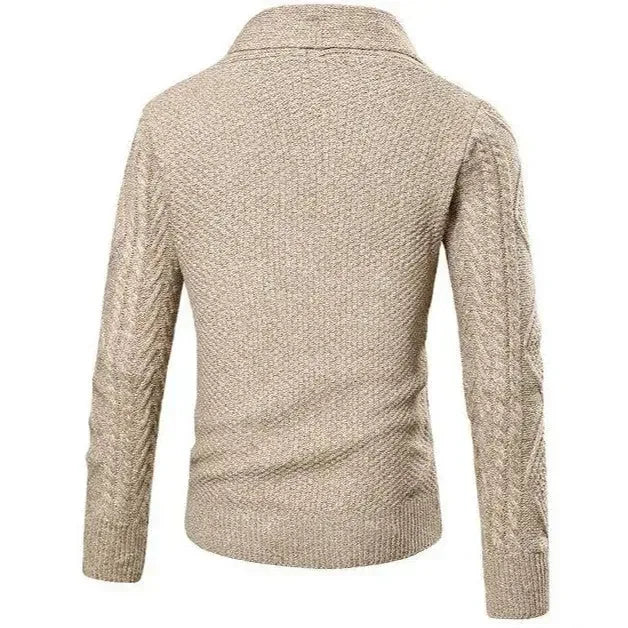 merino wool cardigan | lightweight mens sweater | slim fit cardigan | energy saving