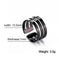 stainless steel adjustable ring | unisex geometric ring | titanium steel minimalist ring | ultrasonic cleaning