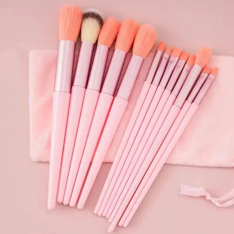 professional makeup brush set | synthetic bristle brushes | cruelty-free makeup tools | energy saving