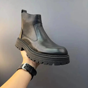 Autumn And Winter New Chelsea Boots Men's Business Shirt Meifu Market