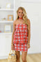 High Waist Print Casual Tube Top Three-piece Set Meifu Market