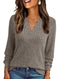 brushed cotton fabric | v-neck t-shirt | striped long sleeve top | energy saving