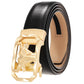 Fashion Men's Leather Belt Alloy Automatic Buckle meifu market