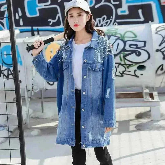 heavyweight denim construction | classic trucker jacket fit | durable cotton blend material | ultrasonic cleaning