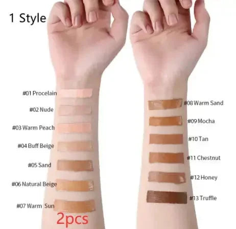 oil-free liquid foundation | long-lasting matte foundation | full coverage concealer | energy saving