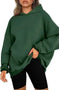 oversized hooded pullover | fleece lined hoodie | long sleeve loose sweater | ultrasonic cleaning