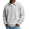 Mens Half-Zip Collared Polo Shirt Top Navy Blue - available style options