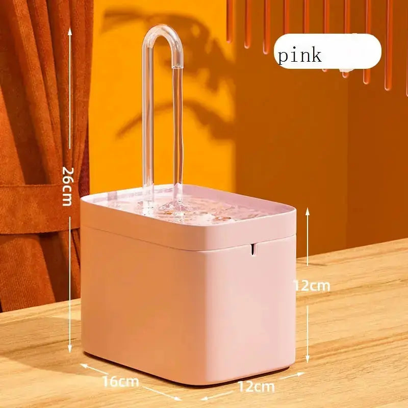 Automatic Cat Water Fountain Auto Filter USB Electric Mute Cat Drinker Bowl 1.5L Recirculate Filtring Drinker For Cats Pet Water Dispenser Meifu Market