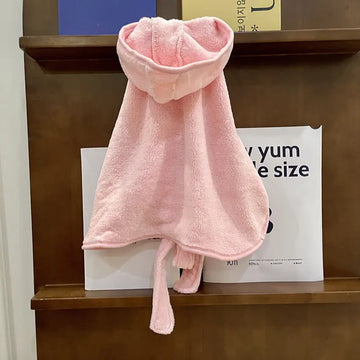 Dog Four Seasons Can Wear Bath Dry Bathrobe