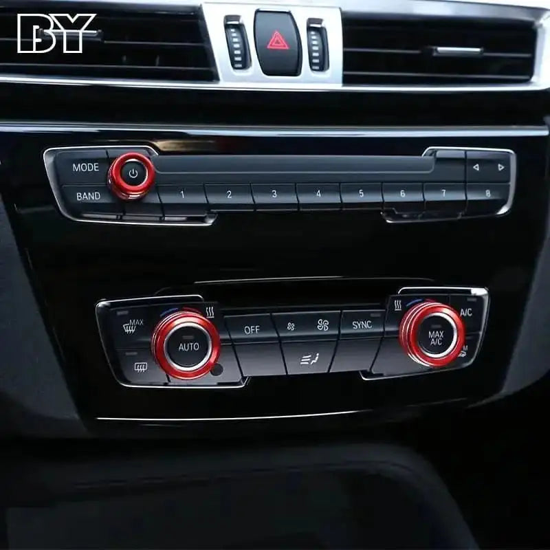 bmw ac knob cover | aluminum alloy construction | 68mm diameter ring | energy saving