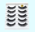 soft cotton stalk lashes | 3d mink effect eyelashes | five pairs multipack | energy saving