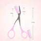 premium stainless steel scissors | professional eyebrow grooming | precise trimming scissors | energy saving
