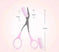 Beauty tools eyebrow scissors with eyebrow comb - Meifu Market