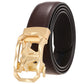 Fashion Men's Leather Belt Alloy Automatic Buckle meifu market