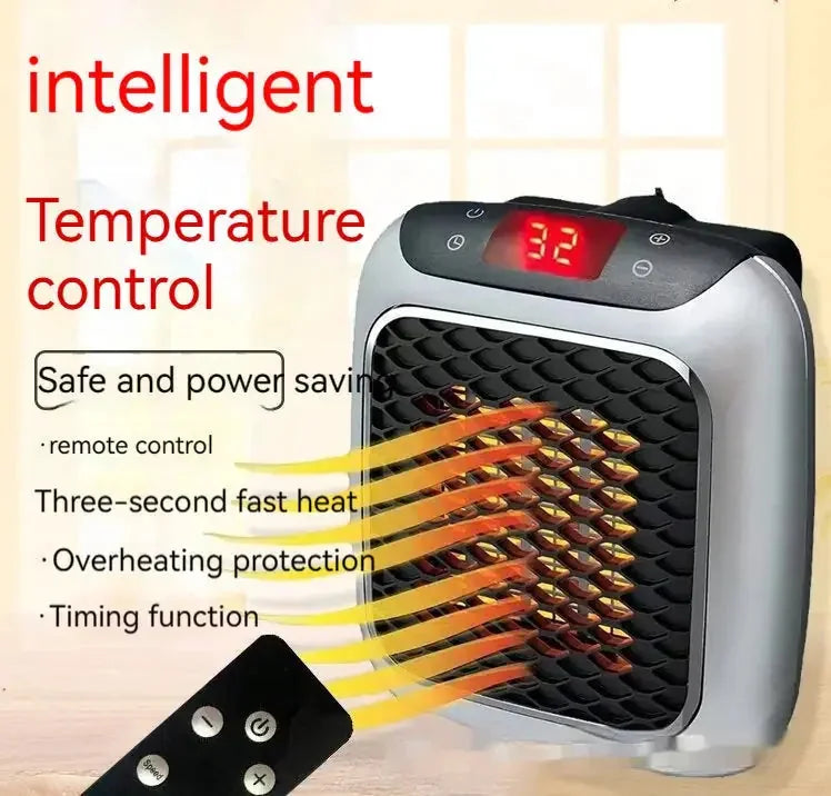 wall mounted heater | compact space heater | ceramic heating technology | ultrasonic cleaning
