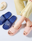 Cartoon Bear Shoes EVA Slippers Bathroom House Shoes 