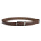 Men's Automatic Buckle Pure Cowhide Pant Belt Black Pattern - packaging and presentation