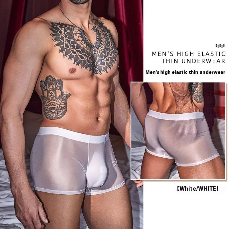 Men's Ultra-thin Breathable Sexy Underwear Silky Meifu Market