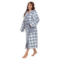 RONGTAI Luxury Plush Absorbency Robe For Women Extra Long Fleece Bathrobe With Hood & Pockets Warm Terry Cloth Loungewear Meifu Market