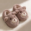 Plush Slippers Home Cotton Slippers Heel-wrapping Shoes Boys And Girls Warm Shoes Meifu Market