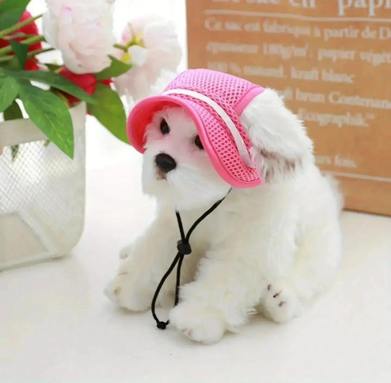 adjustable pet sun hat | uv protection for dogs | sun hat for cats | energy saving