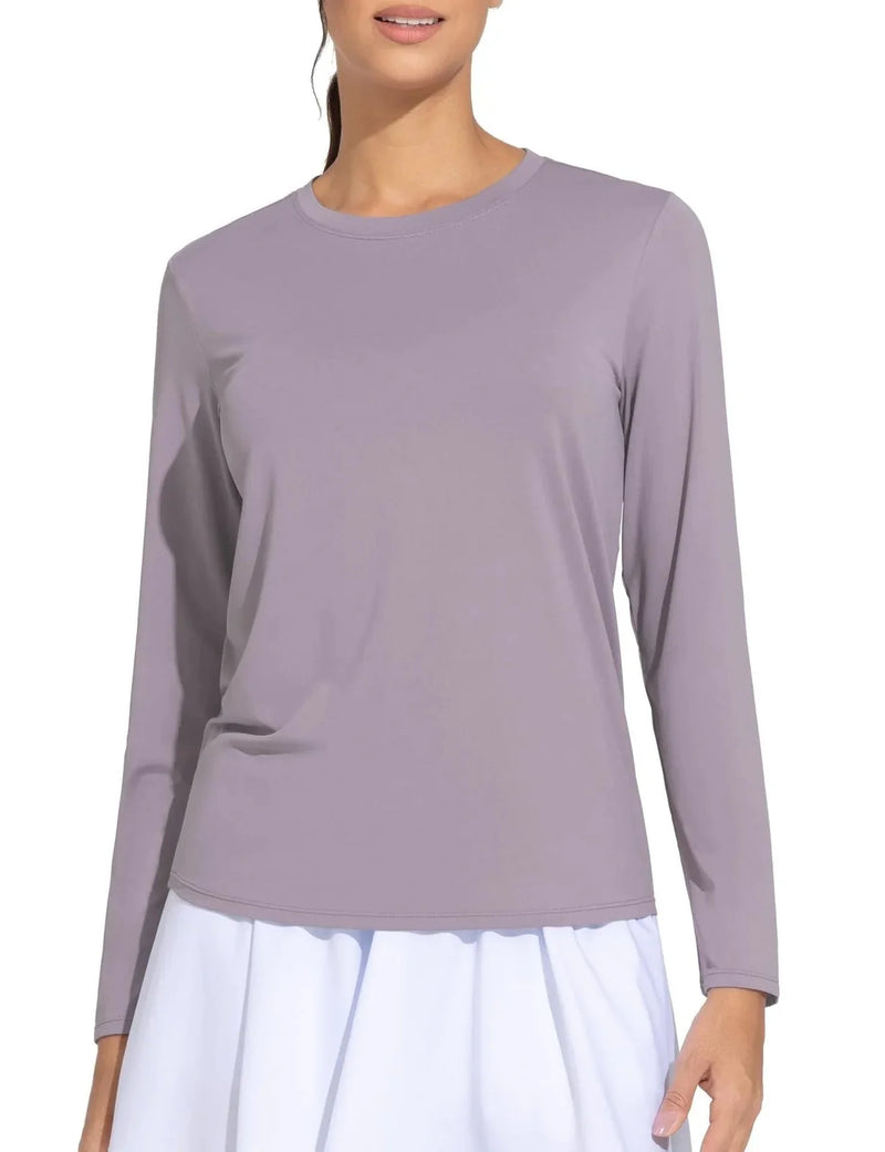 moisture-wicking fabric | lightweight running top | breathable long sleeve shirt | ultrasonic cleaning