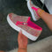 large size rhinestone flats | one pedal slip on shoes | casual lazy shoes for women | energy saving