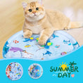 Summer Cooling Pet Water Bed Cushion Ice Pad Dog Sleeping Square Mat For Puppy Dogs Cats Pet Kennel Cool Cold Meifu Market