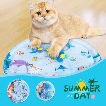 Summer Cooling Pet Water Bed Cushion Ice Pad Dog Sleeping Square Mat For Puppy Dogs Cats Pet Kennel Cool Cold Meifu Market