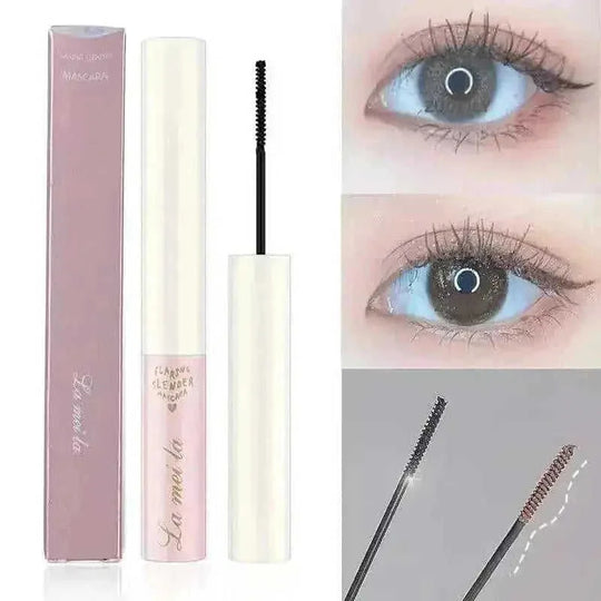 ultra-fine brush mascara | waterproof curling mascara | small brush head for lower lashes | energy saving