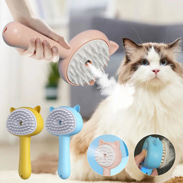 Hair Cleaning Brush With Mist Multifunctional Cat Grooming Brush Rechargeable Self Cleaning Slicker Brush For Pets Dogs & Catsb Pet Products Meifu Market