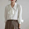 vintage satin button down shirt | oversized checkered blouse | lightweight satin shirt | energy saving