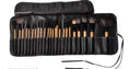 professional makeup brush set | 24 piece brush collection | vegan synthetic bristles | ultrasonic cleaning