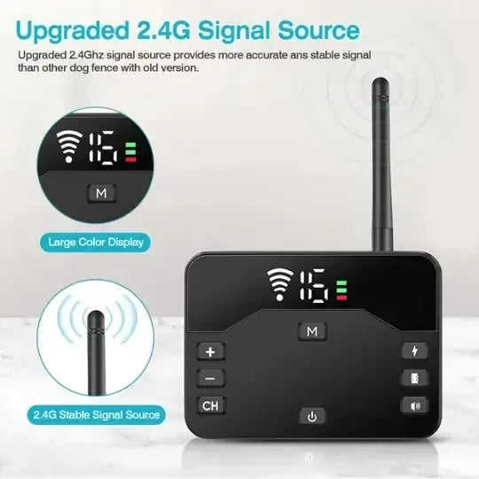 Wireless Dog Fence & Training Collar - 2-in-1 Waterproof System Meifu Market